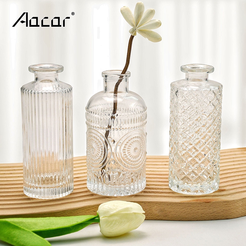 Home Fragrance Diffuser Refills - زجاجة موزع روائح زجاجية ماسية ،