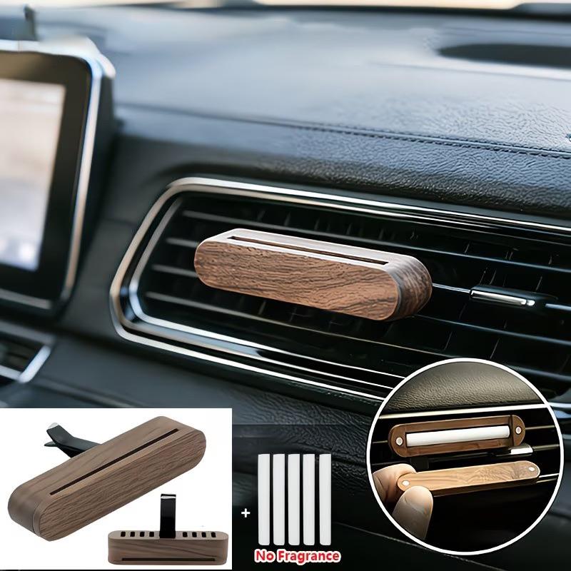 Home Fragrance Diffuser Refills - معطر هواء خشبي قابل لإعادة التعبئة