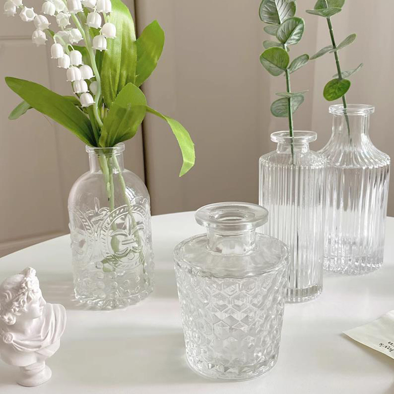 زجاجة موزع روائح زجاجية ماسية  - مراجعة Home Fragrance Diffuser Refills وسعره