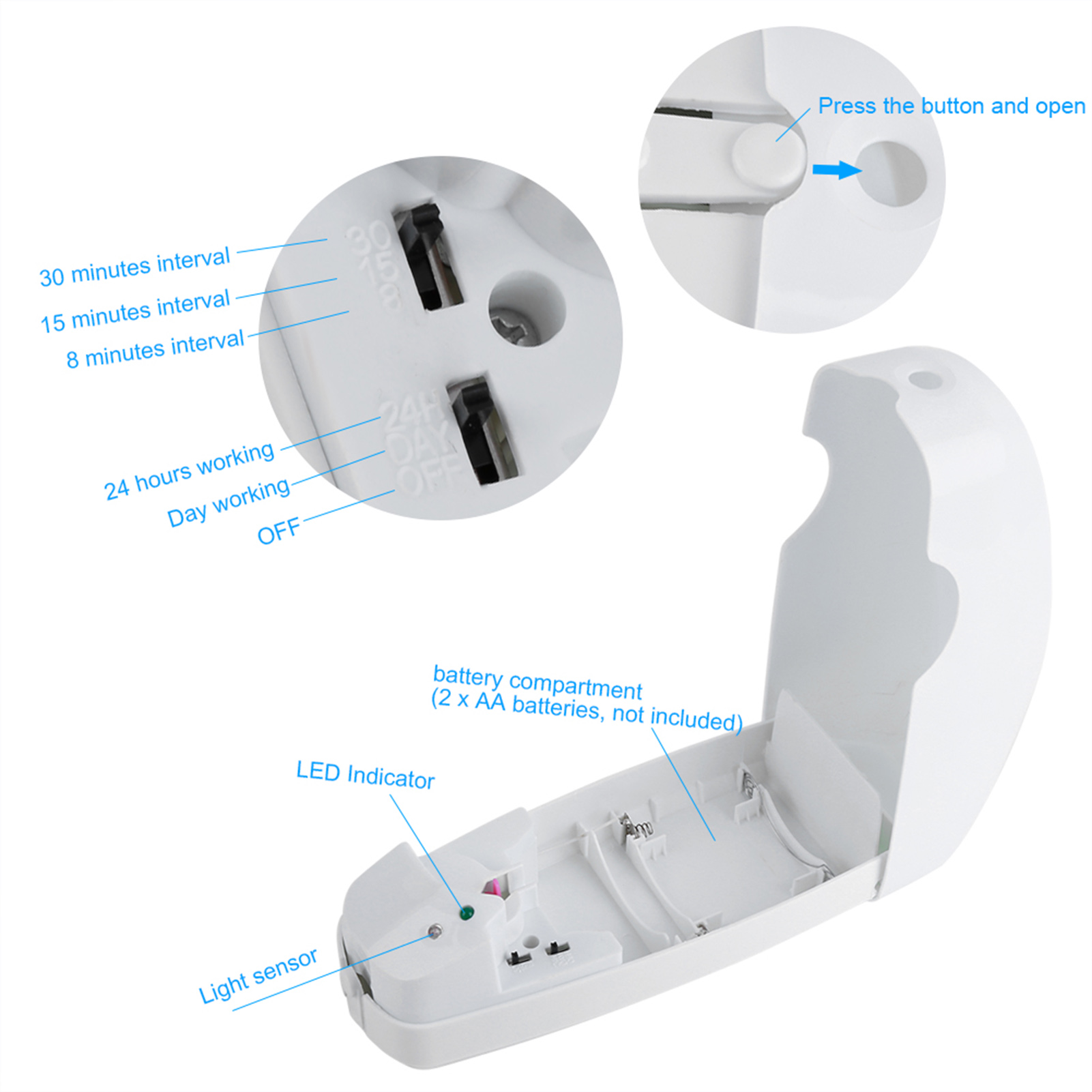 موزع عطر أوتوماتيكي قابل للتعد - مراجعة Home Fragrance Automatic Spray وسعره