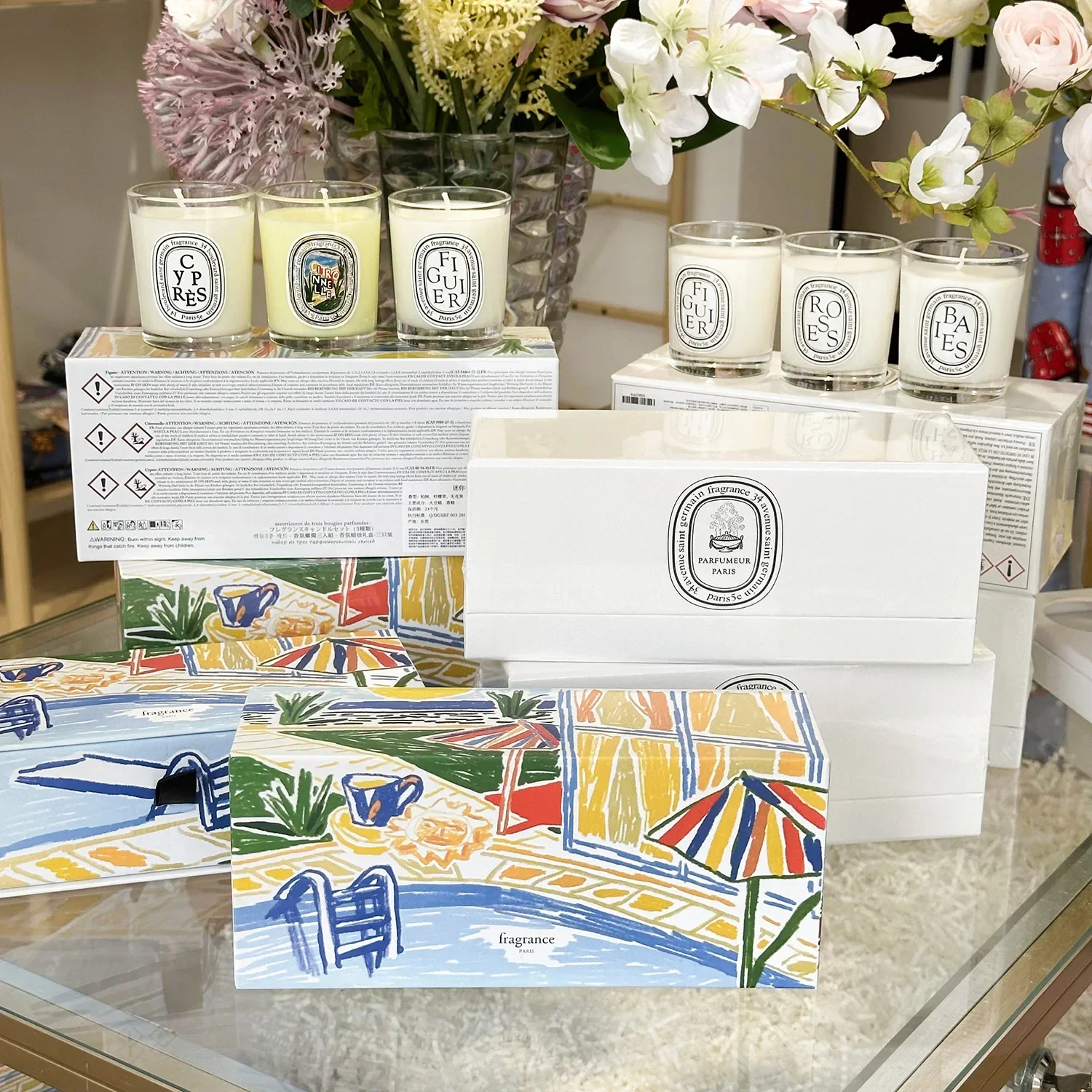 شمعة عطرية، شموع معطرة بالنبات - مراجعة Home Fragrance French وسعره