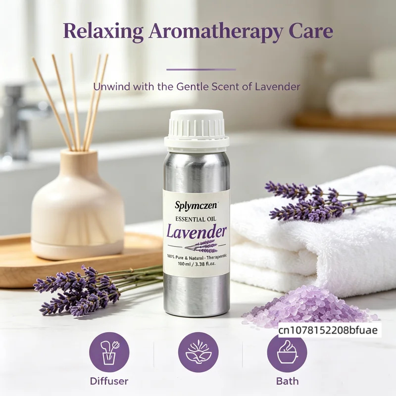 زيت عطري طبيعي نقي من اللافندر - مراجعة Home Fragrance Reed Diffuser وسعره