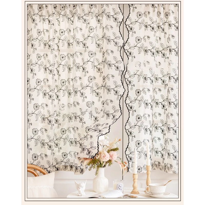 ستارة شبكية دانتيل بتصميم فرنس - مراجعة Home Fragrance French وسعره