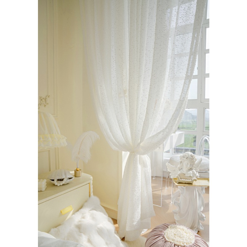 ستائر فرنسية بسيطة بيضاء صغيرة - مراجعة Home Fragrance French وسعره